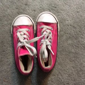 Converse girls size 9 toddler